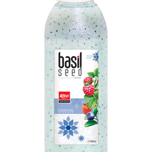 460ml Basil Seed Cocktail Flavor